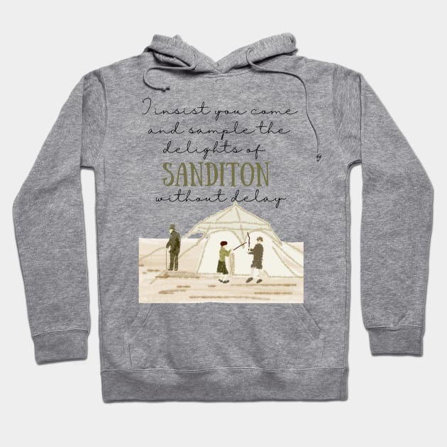 Sample the Delights of Sanditon Hoodie by Regency Romp